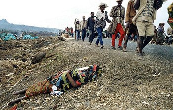 Op de vlucht uit Ruanda