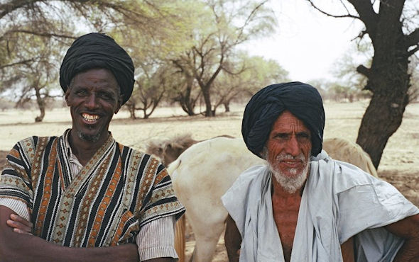 mannen in Mauritanië