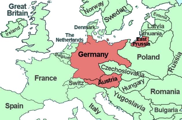 Duitsland na de Anschluss van Oostenrijk