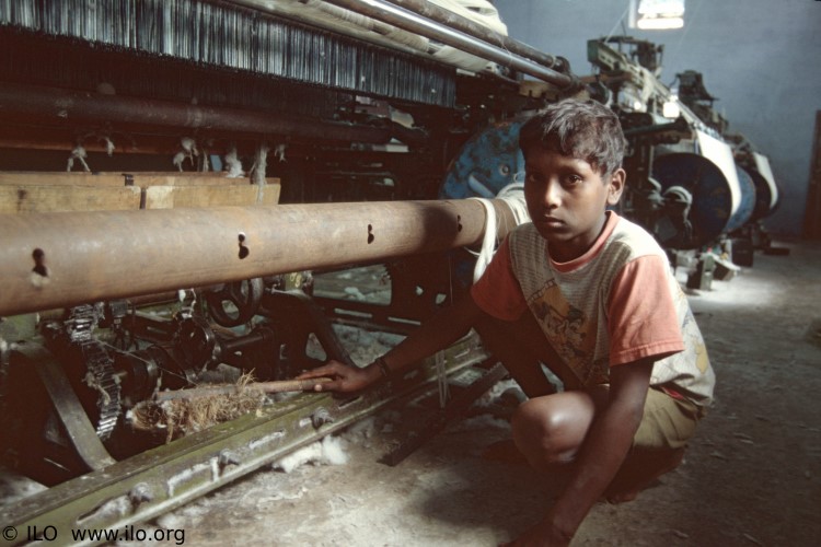 kinderarbeid fabriek