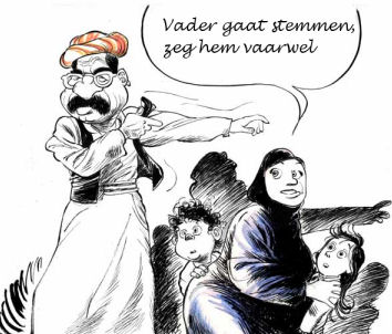 Stemmen in Irak
