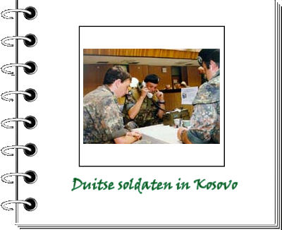 Duitse soldaten in Kosovo