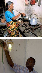 koken en verlichten met biogas