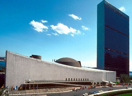 hoofdkantoot van de VN in New York