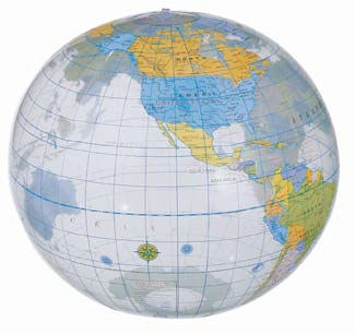 Opblaasbare Globe