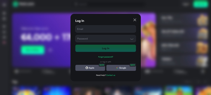 inloggen in casino online zonder CRUKS